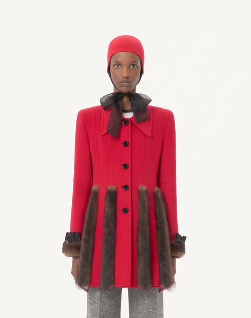 Valentino - Double Cashmere Peacoat - Paris - Woman - Coats And Outerwear