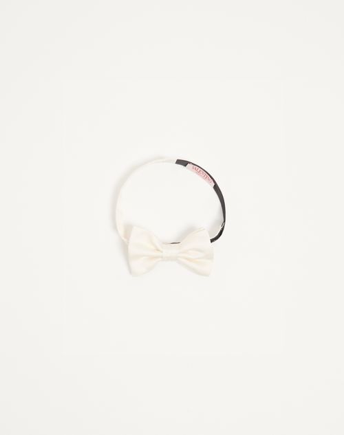 Valentino Garavani - Silk Bow Tie - Ivory - Man - Soft Accessories