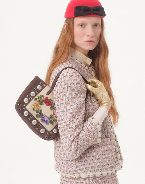 Valentino - Organdis Shirt - Birch - Woman - Shirts And Tops