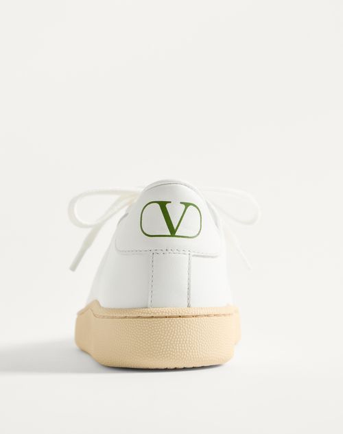 Valentino Garavani - Royco Trainer In Nappa Calfskin - White - Woman - Trainers