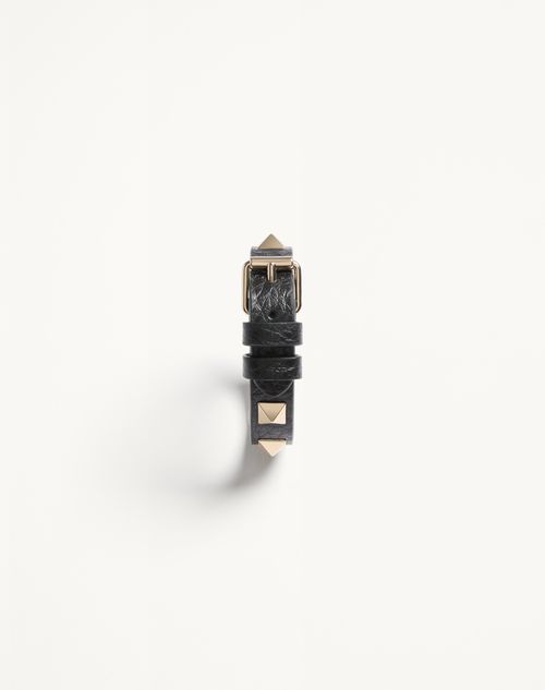 Valentino Garavani - Pulsera Rockstud - Negro - Mujer - Joyas