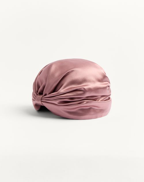 Valentino Garavani - Silk Turban Scarf - Land Phard/gold - Woman - Hats And Gloves