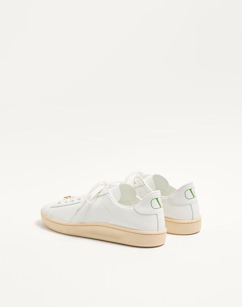 Valentino Garavani - Royco Sneaker In Nappa Calfskin - White - Man - Sneakers