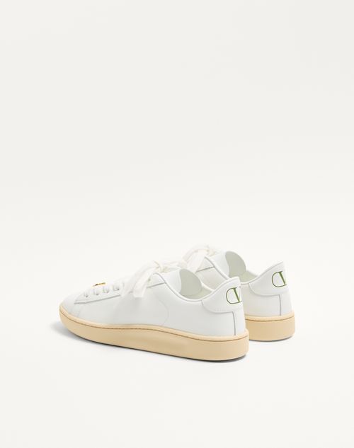 Valentino Garavani - Royco Sneaker In Nappa Calfskin - White - Woman - Sneakers