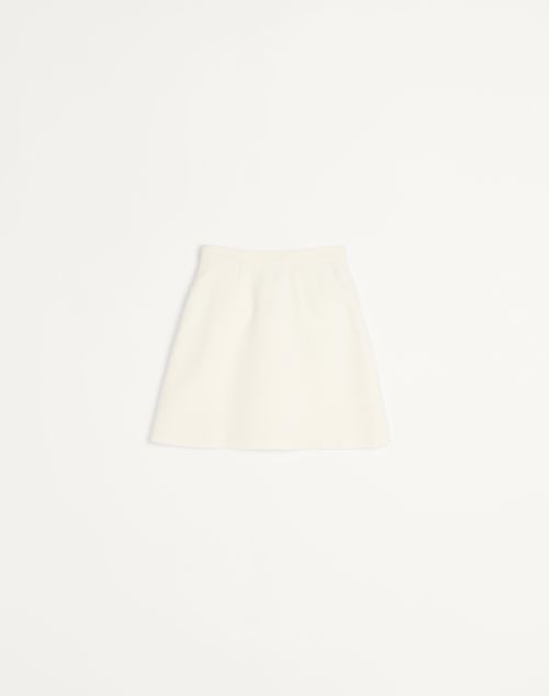 Valentino - Crepe Couture Skirt - Ivory - Woman - Skirts
