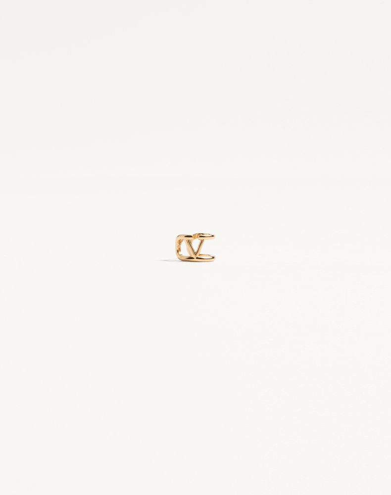 Valentino Garavani Women's Gold Vlogo Signature Metal Earcuff Woman Uni