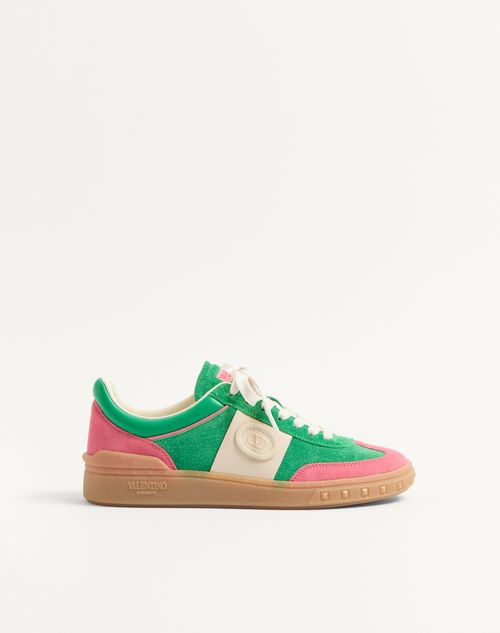Valentino Garavani Upvillage Crosta Sneaker Woman Sweet Pink/green/glace 39.5