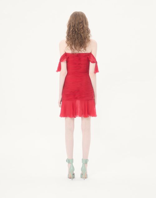 Valentino - Chiffon Short Dress - Paris - Woman - Dresses