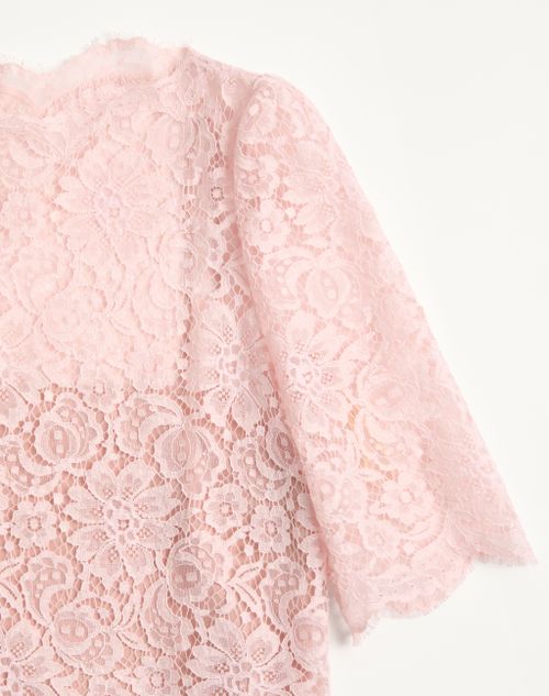 Valentino - Spitzenoberteil - Rosa - Frau - Blusen Und Tops