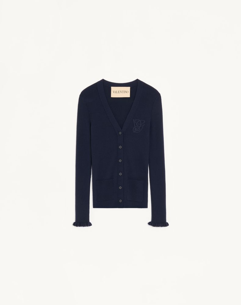 Valentino Women's Night Wool Cardigan Woman Xs