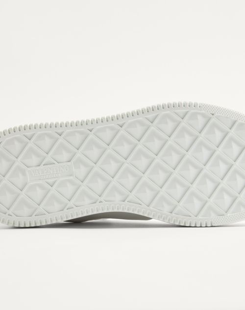 Valentino Garavani - One Stud Xl Trainer In Nappa Leather - White - Woman - Sneakers