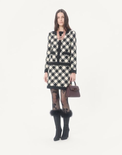 Valentino Garavani - Small Vsling Grainy Calfskin Handbag - Rubin - Woman - Top Handle Bags