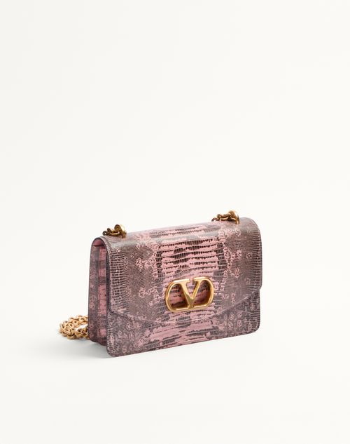 Valentino Garavani - Valentino Garavani Vain Shoulder Bag In Tejus - Peach Rose - Woman - Shoulder Bags
