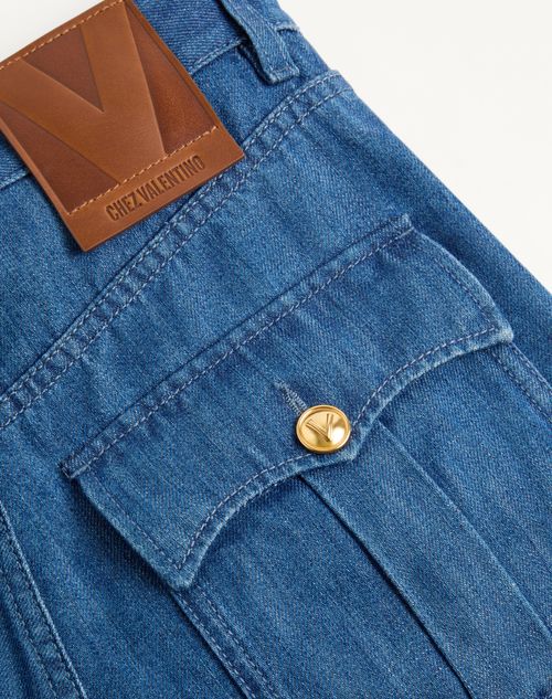 Valentino - Lightweight Denim Pants - Denim - Woman - Denim