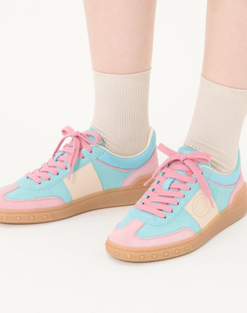 Valentino Garavani - Upvillage Crosta Sneaker - Azure/ivory - Woman - Sneakers