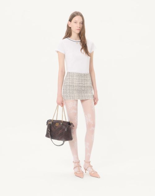 Valentino - Cotton Jersey T-shirt - White - Woman - T-shirts And Sweatshirts