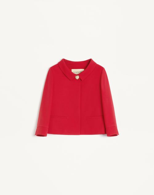 Valentino Veste En Crêpe Couture Femme Paris 50