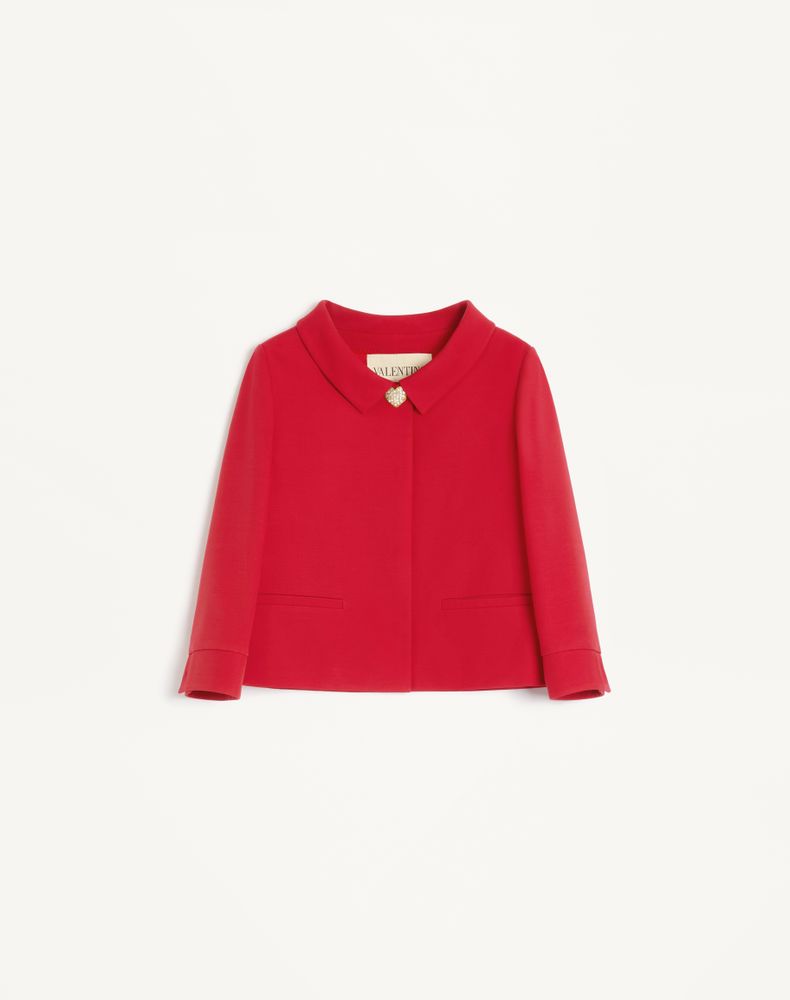 Valentino Women's Paris Crepe Couture Jacket Woman 50