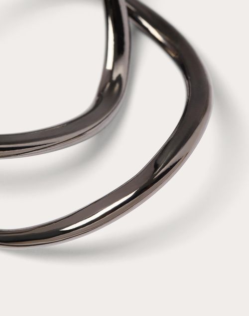 Valentino Garavani - Shadowshine Metal Earrings - Woman - Jewelry