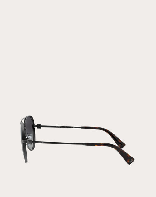 Valentino - メタル パイロット サングラス スタッズ付き - ユニセックス - アイウェア