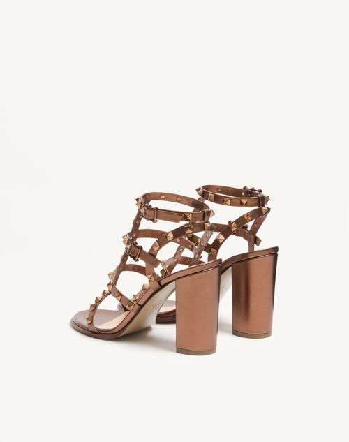 Valentino Garavani - Rockstud  - Bronze - Woman - Sandals
