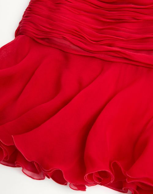 Valentino - Chiffon Short Dress - Paris - Woman - Dresses