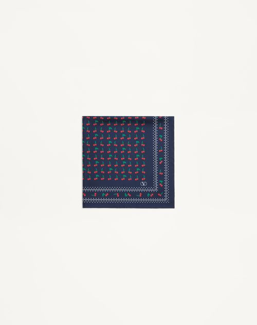 Valentino Garavani Cherryfic Scarf In Black