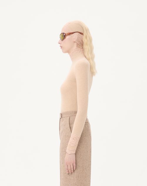 Valentino - Cashmere Jumper - Alabaster - Woman - Knitwear