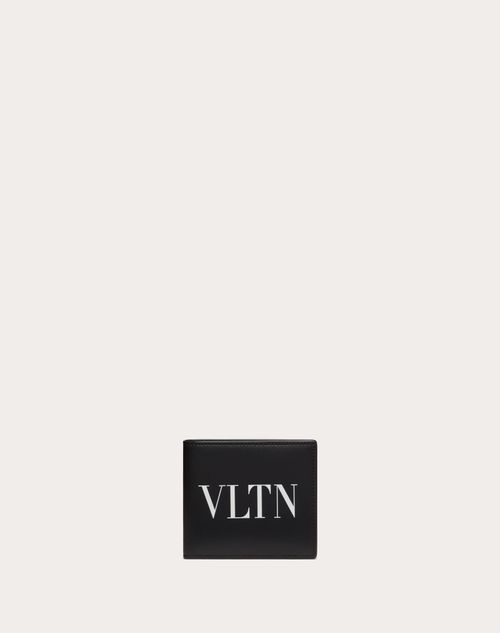 Vltn Wallet for Man in Black/white | Valentino US