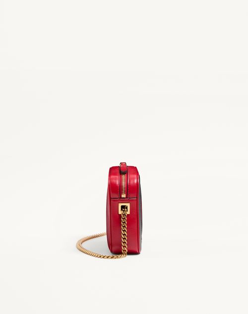 Valentino Garavani - Valentino Garavani Viva Superstar Nappa Leather Belt Bag - Red/black - Woman - Belt Bags
