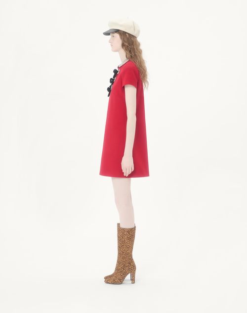 Valentino - Embroidered Crepe Couture Short Dress - Paris - Woman - Dresses