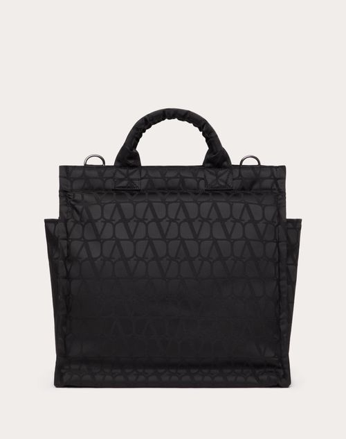 Valentino Garavani - Valentino Garavani And Porter 2way Vertical Tote Bag - Black - Man - Totes