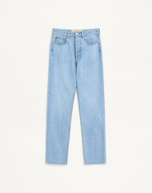 Valentino - Valentino 5-pocket Denim Trousers - Denim - Man - Denim