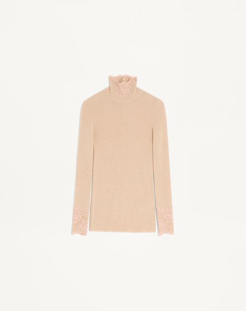 Valentino - Cashmere Jumper - Alabaster - Woman - Knitwear