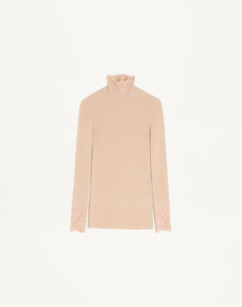 Valentino Women's Alabaster Cashmere Jumper Woman Xs