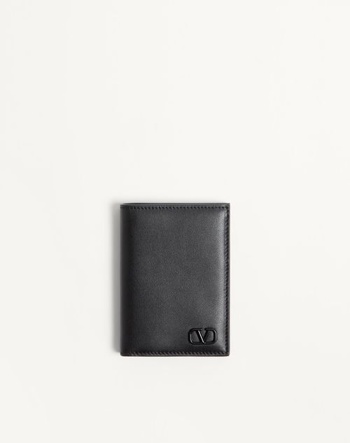 Valentino Garavani Vlogo Signature Cardholder Man Black Onesize