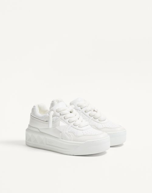 Valentino Garavani - One Stud Xl Trainer In Nappa Leather - White - Woman - Sneakers