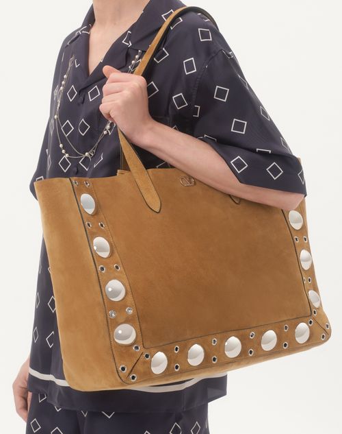 Valentino - Silk Twill Bowling Shirt With Opticool Print - Blue/butter - Man - Shirts