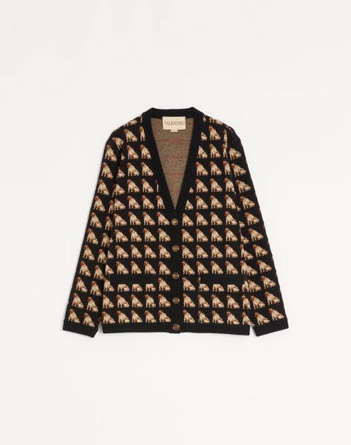 Valentino - Wool Cardigan - Black - Woman - Knitwear