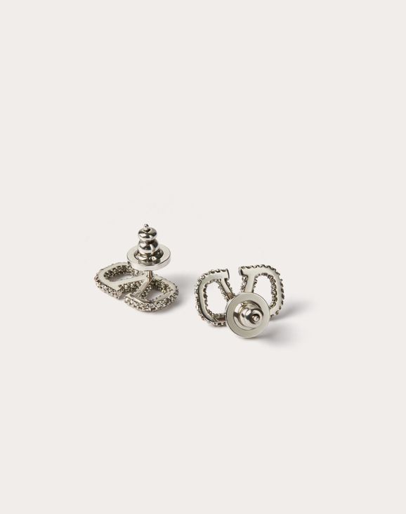 とう♡VALENTINO Vlogo-Signature-Earrings-In-
