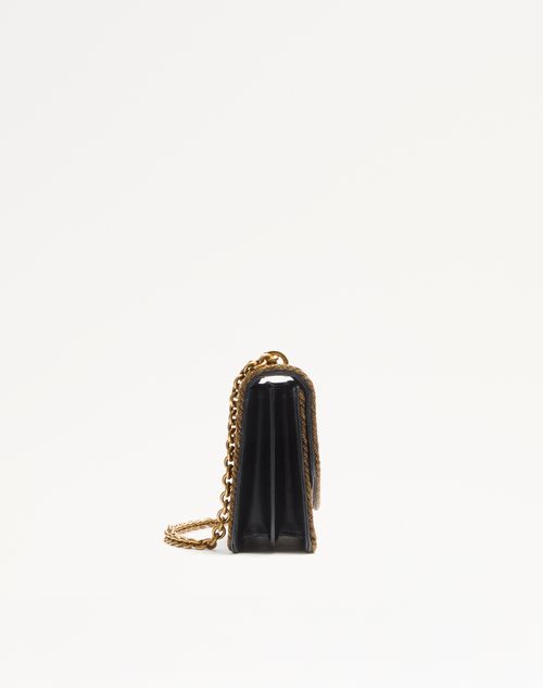 Valentino Garavani - Valentino Garavani Vain Embroidered Shoulder Bag - Multicolor - Woman - Shoulder Bags