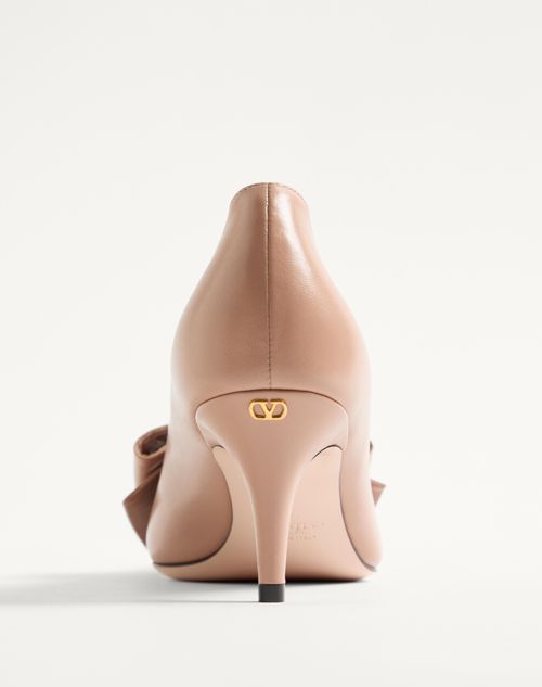 Valentino Garavani - ボウワウ キッドスキン パンプス 65mm - ベビーピンク - ウィメンズ - パンプス