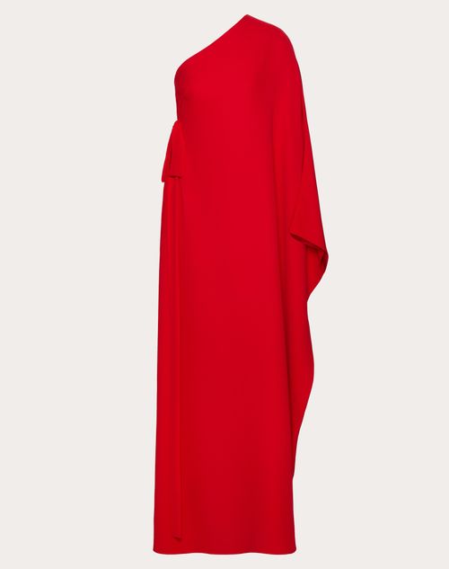 Shop Valentino Cady Couture Evening Dress Woman Red 42 In Rouge
