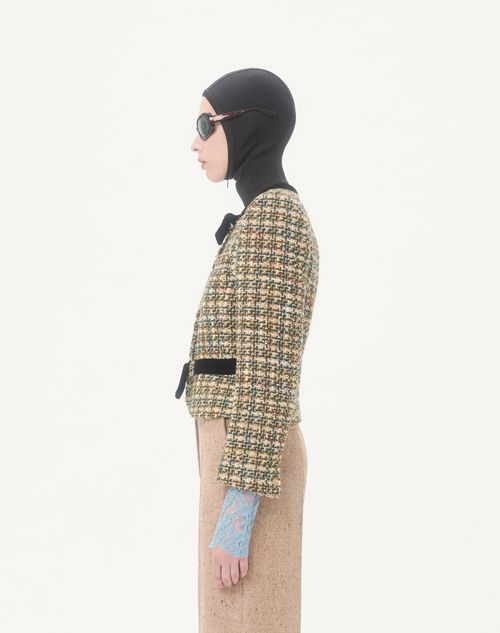 Valentino - Tweed Jacket - Multicolor - Woman - Jackets And Blazers
