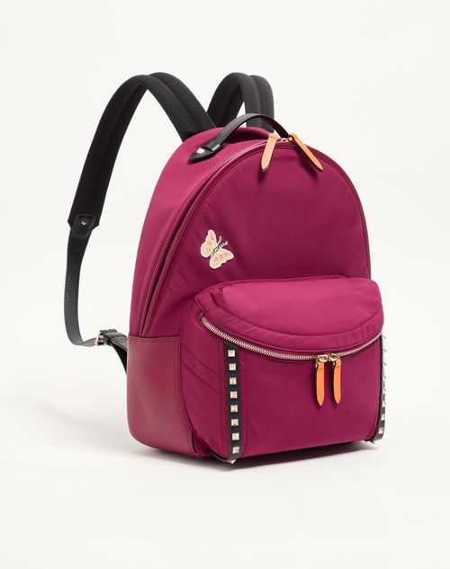 Valentino Garavani - Mochila Stud Up De Tejido Técnico - Insolent - Hombre - Mochilas