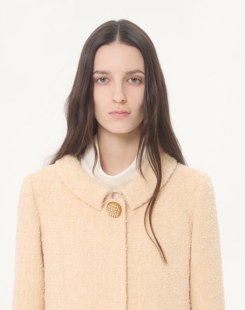 Valentino - Georgette Top - Ivory - Woman - Shirts And Tops