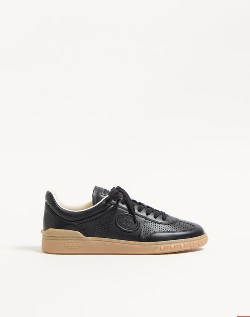 Valentino Upvillage Low-top Sneakers In Black