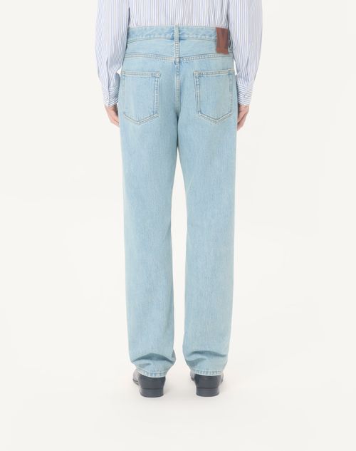 Valentino - Valentino Denim Trousers - Denim - Man - Denim