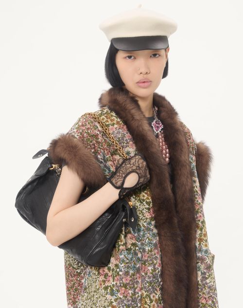Valentino - Gobelin Apres L'hiver Fiorellini Vest - Multicolor - Woman - Coats And Outerwear