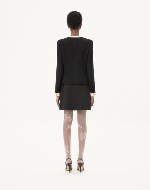 Valentino - Lycra Tights - Birch - Woman - Soft Accessories